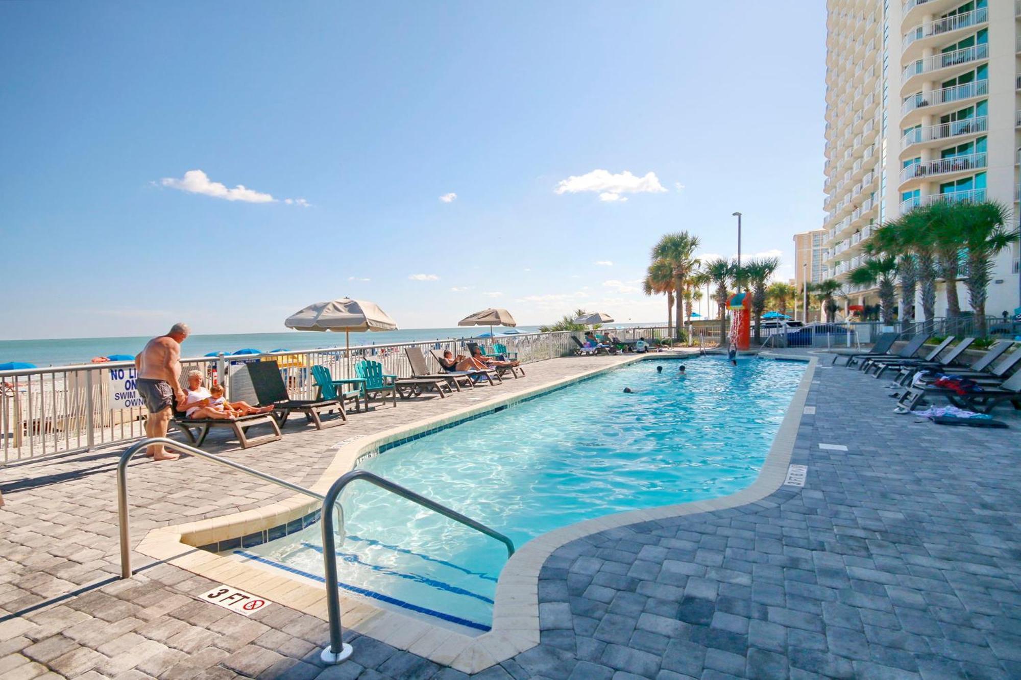 Stunning Oceanfront King Suite On 18Th Floor Centrally Located Myrtle Beach Exterior foto